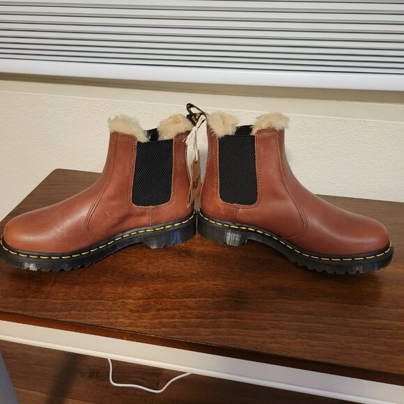 Dr. Martens Women's 2976 Leonore Farrier Leather Chelsea Boots Size 8 - Picture 7 of 8